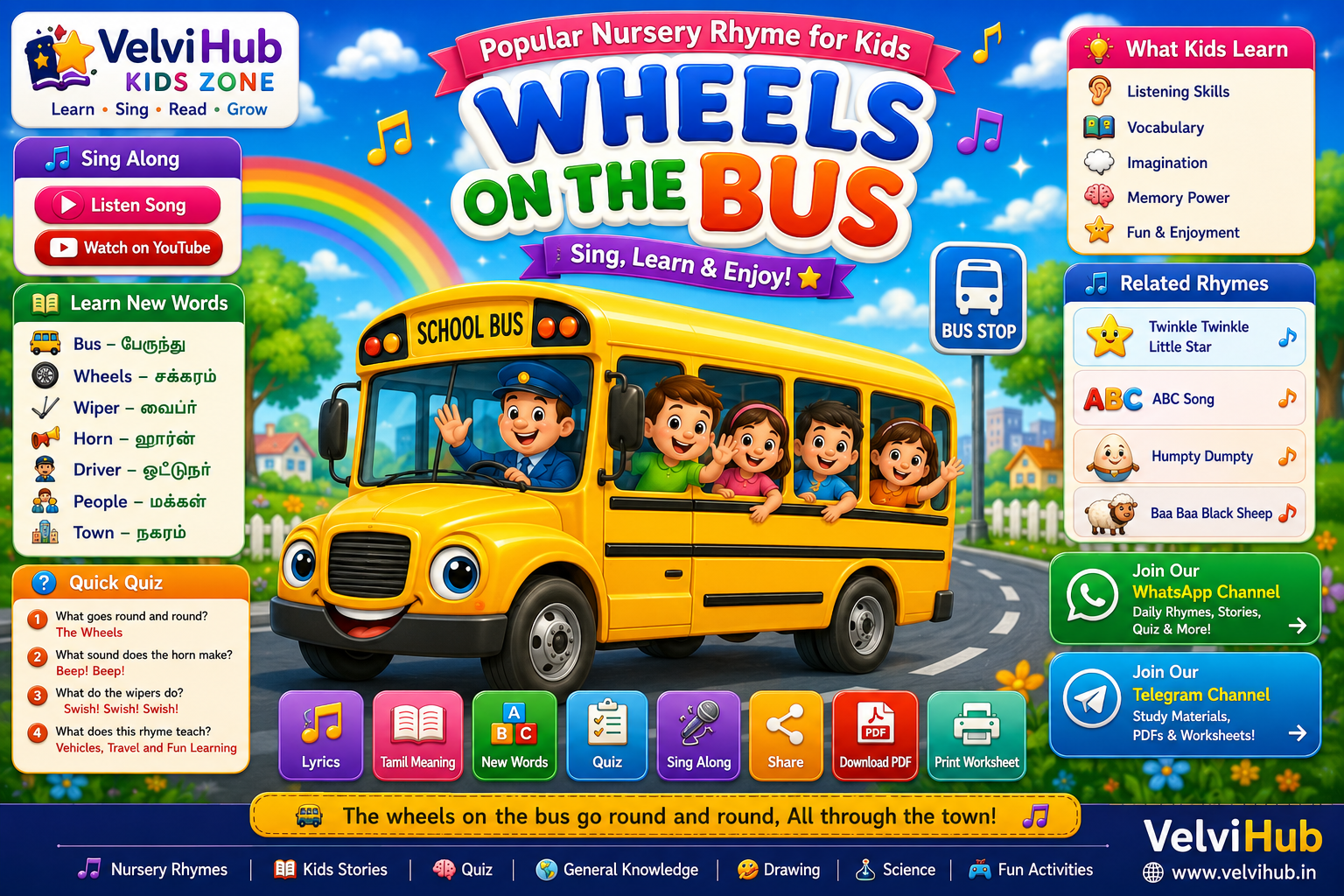 Wheels on the Bus